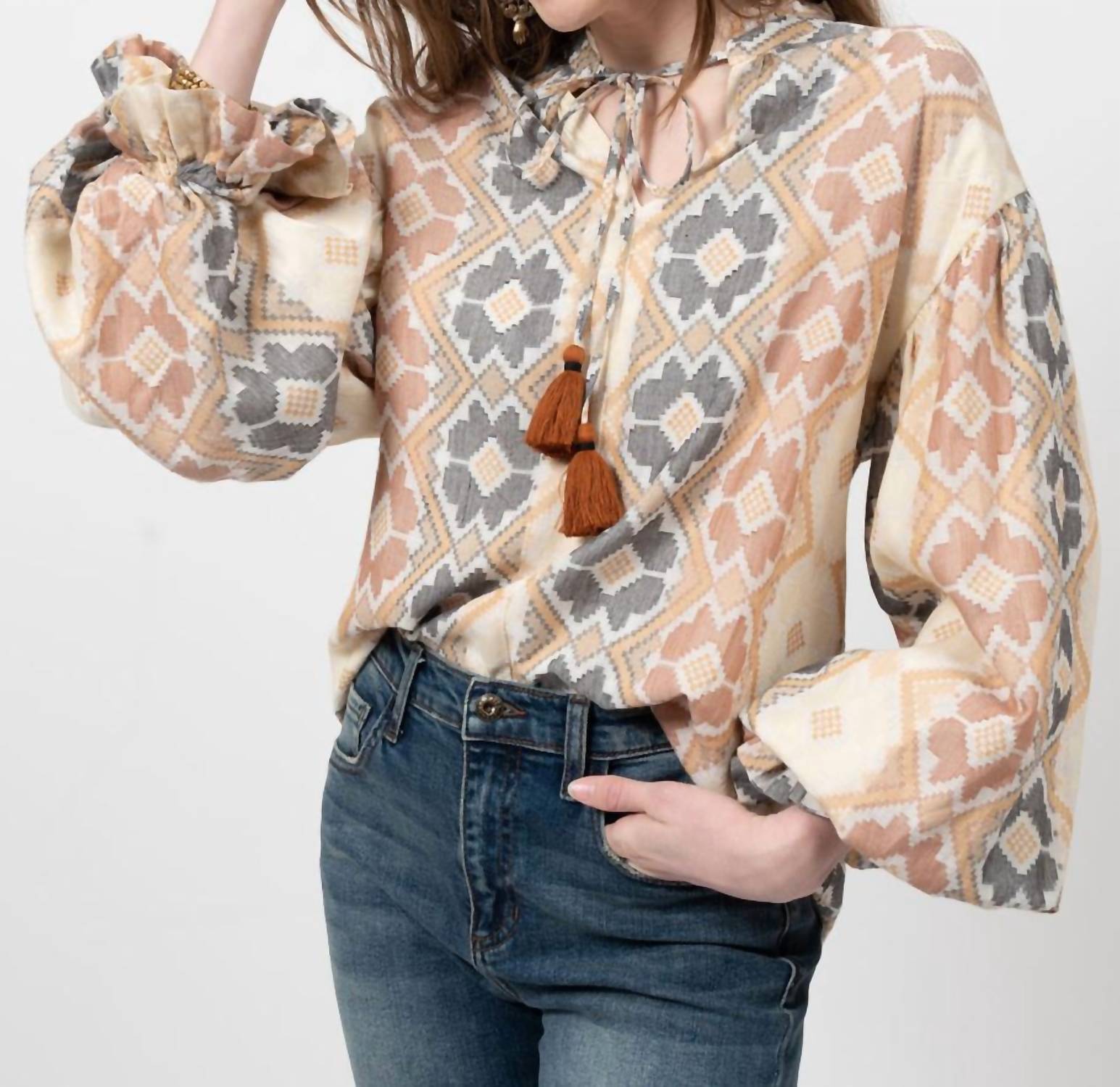 Ivy Jane - Balloon Sleeve Top