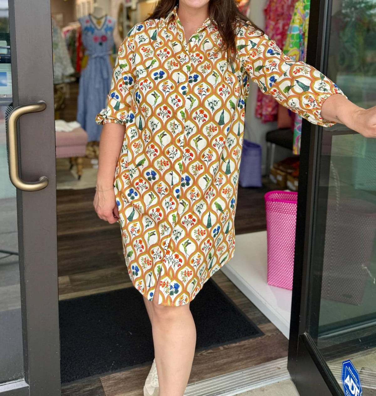 Boho Chic - Garden Mini Dress