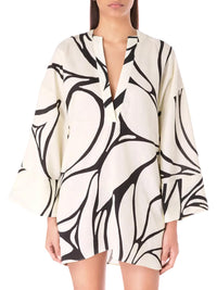 Cala de la Cruz Siena Dress in vitralbw - women's dress