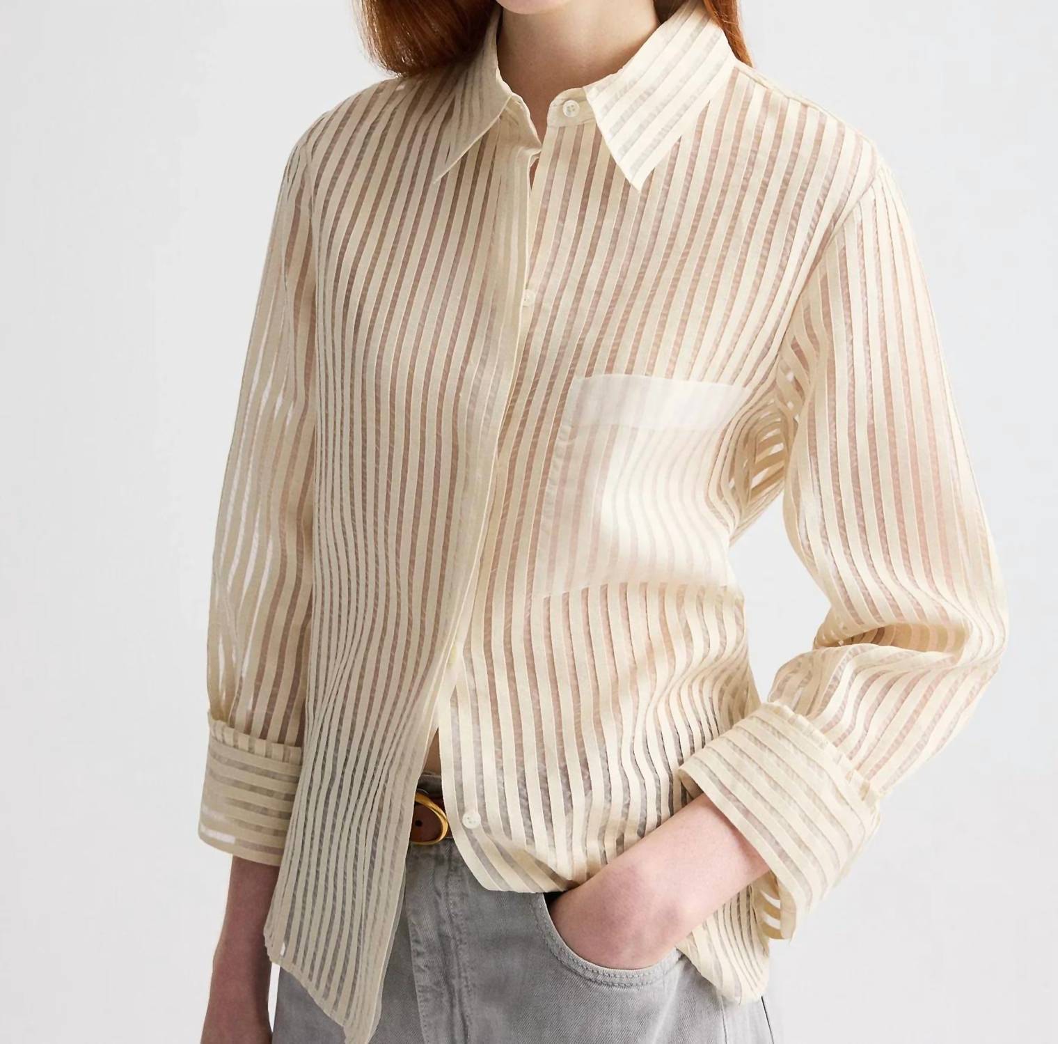 Twp - Boyfriend Button-down Shirt