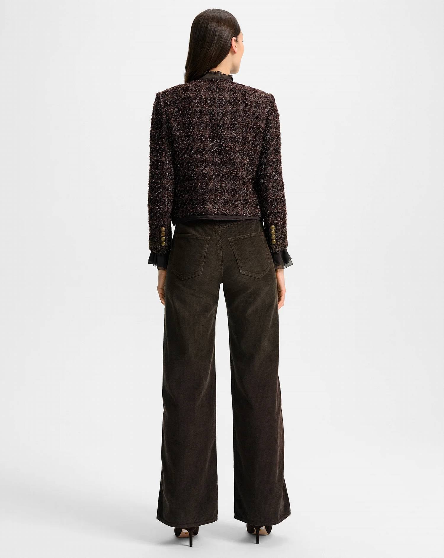 Veronica Beard - Audrina Metallic Tweed Jacket