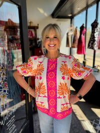 Jade - Puff Sleeve Top
