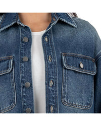 Kut From The Kloth - Lana Raw Hem Denim Jacket