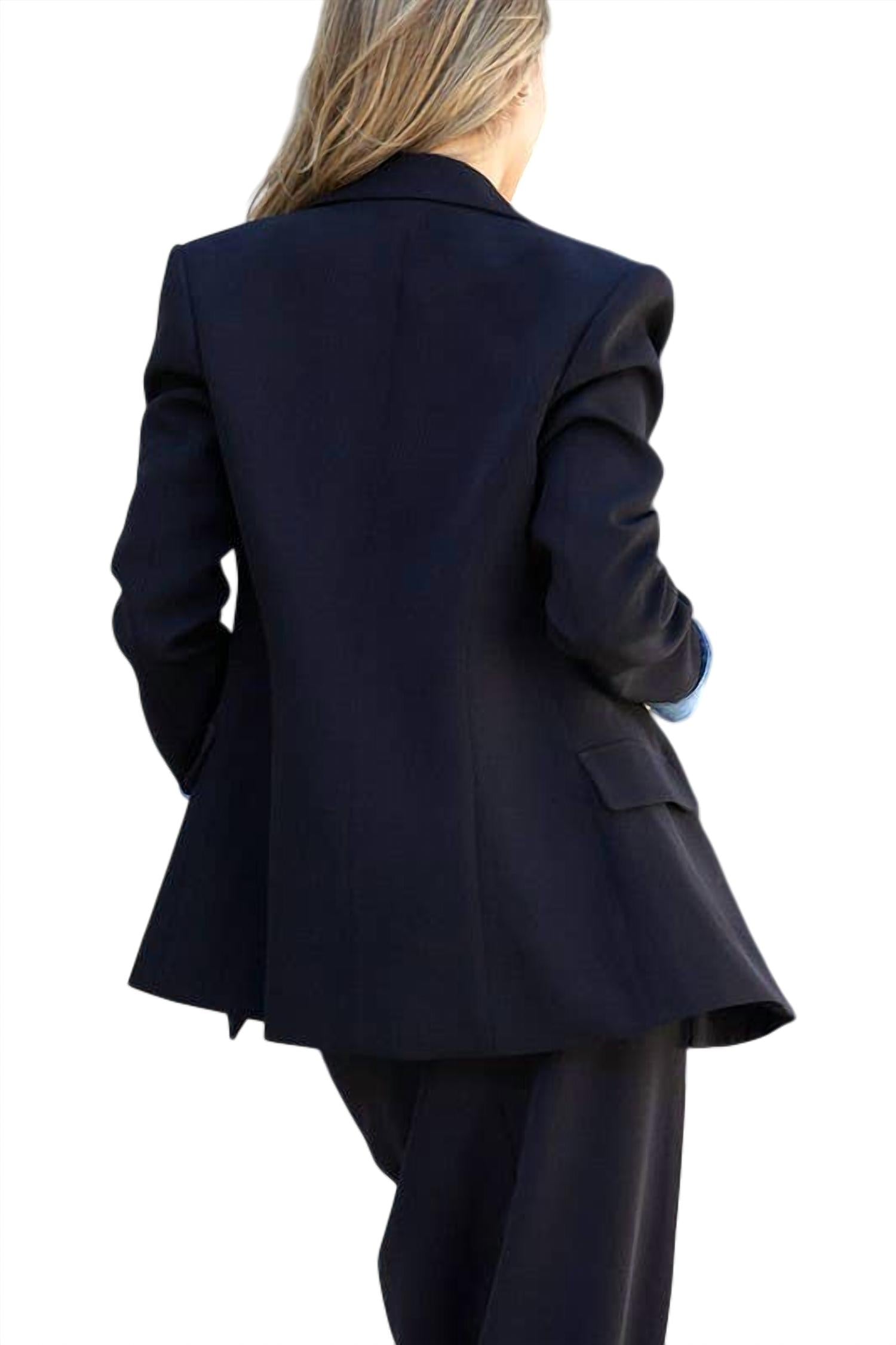 Endless Blu. - Tatiana Blazer With Denim Accents