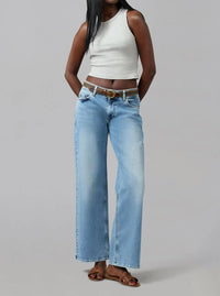 Lola Jeans - Miro Mid Rise Comfort Straight Jeans