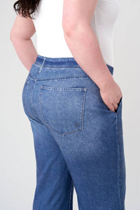 Seven 7 Denim Sweatpant Jean - Plus Size in saltaire - women's jeans - view 4