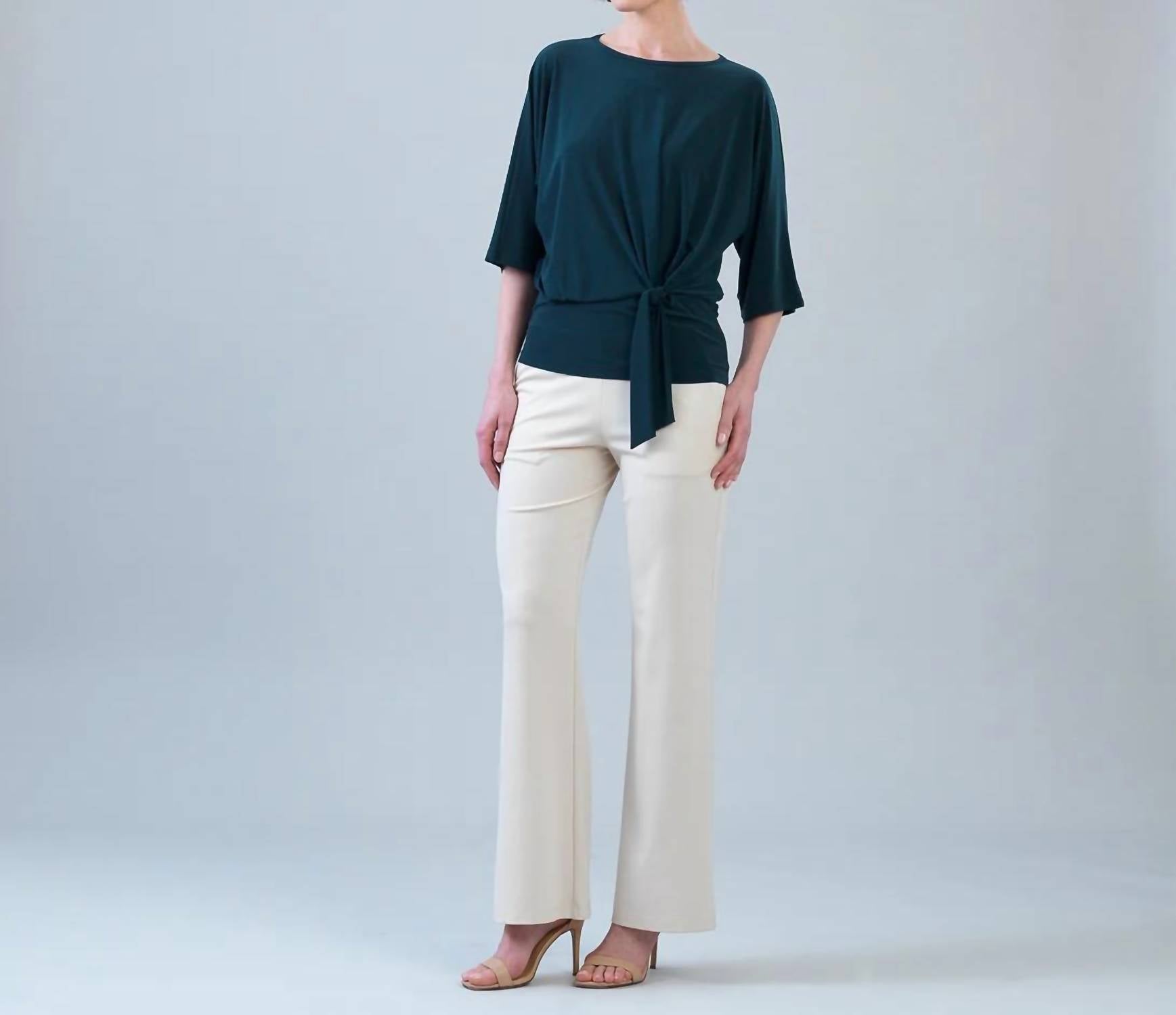 Clara Sun Woo - Signature Side Tie Top