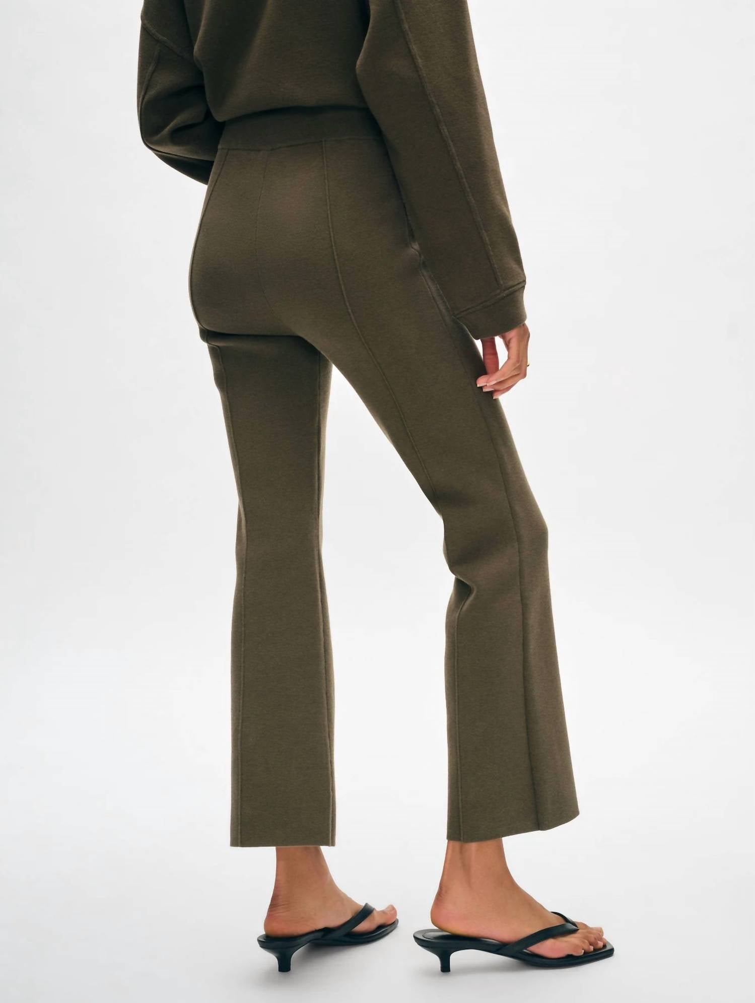 White + Warren - Superfine Organic Cotton Kick Flare Pant