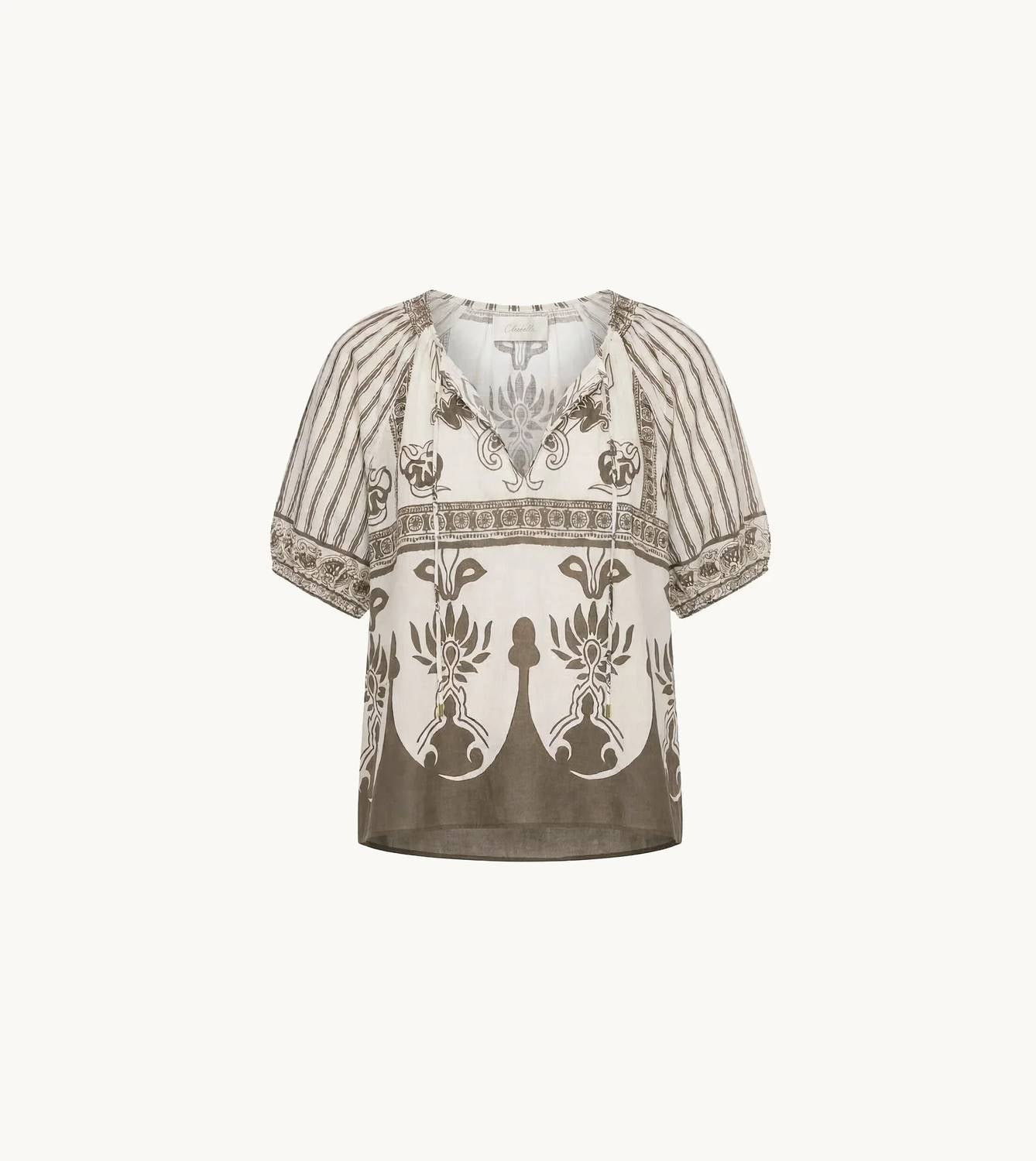 Cleobella - Johana V-neck Blouse