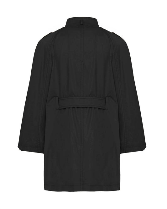 Theo The Label - Women's Chloe Trapunto Trench Cape
