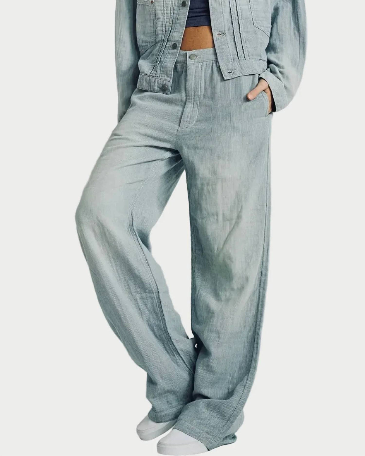 Denimist - Teri Wide Leg Chino