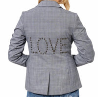 Hipchik - Women's Love Skull Blazer