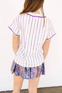 Queen Of Sparkles - Licensed Stripe Frog Tee