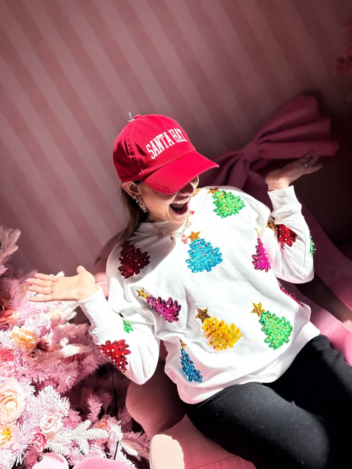 Brianna Cannon - Oh Christmas Trees Sweatshirt