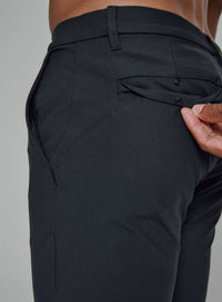 7Diamonds Infinity Athletic Chino Pant in charcoal - men's pants - alternate view