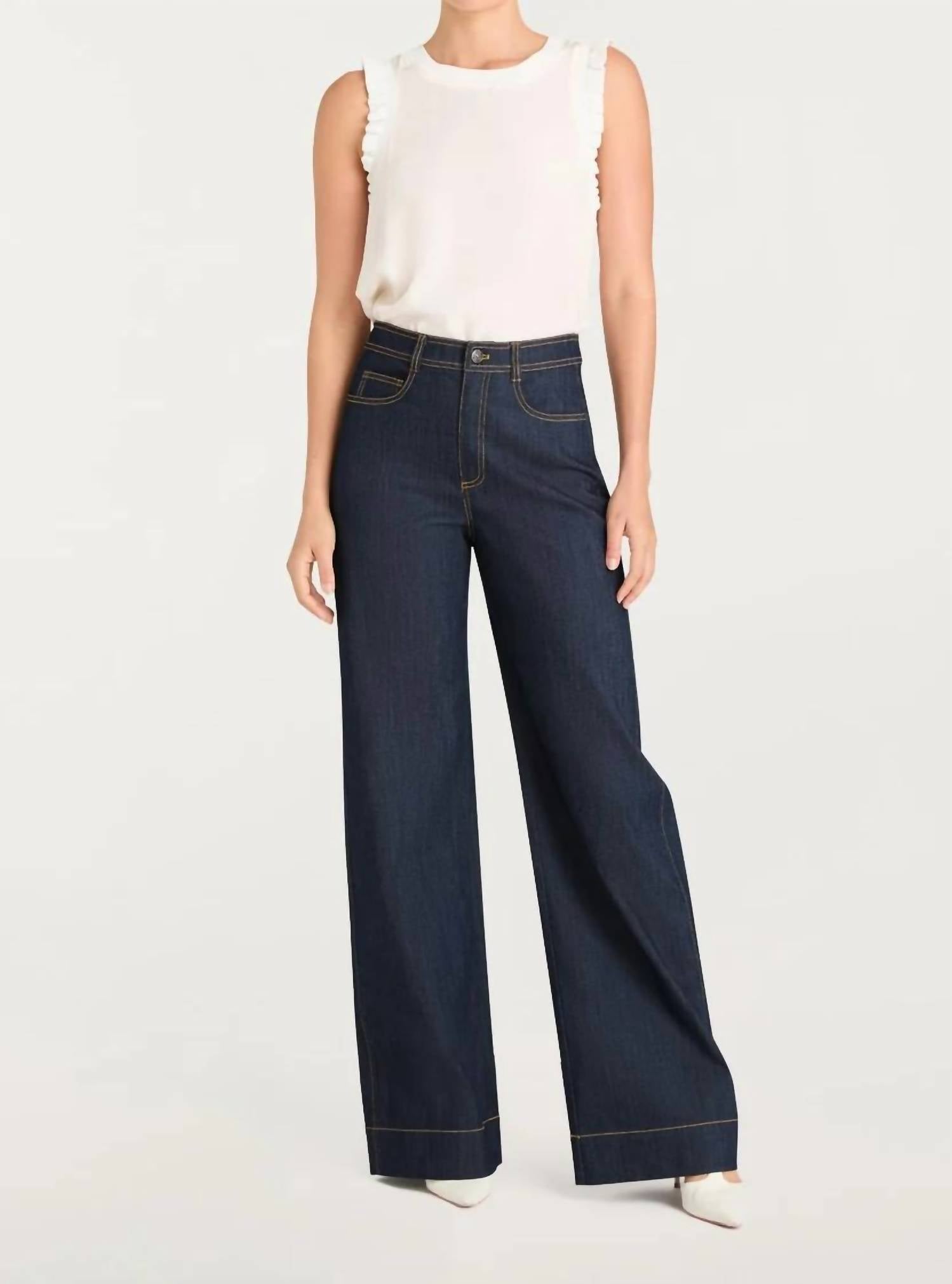 Cinq A Sept - Long Betsy Wide Leg Pant