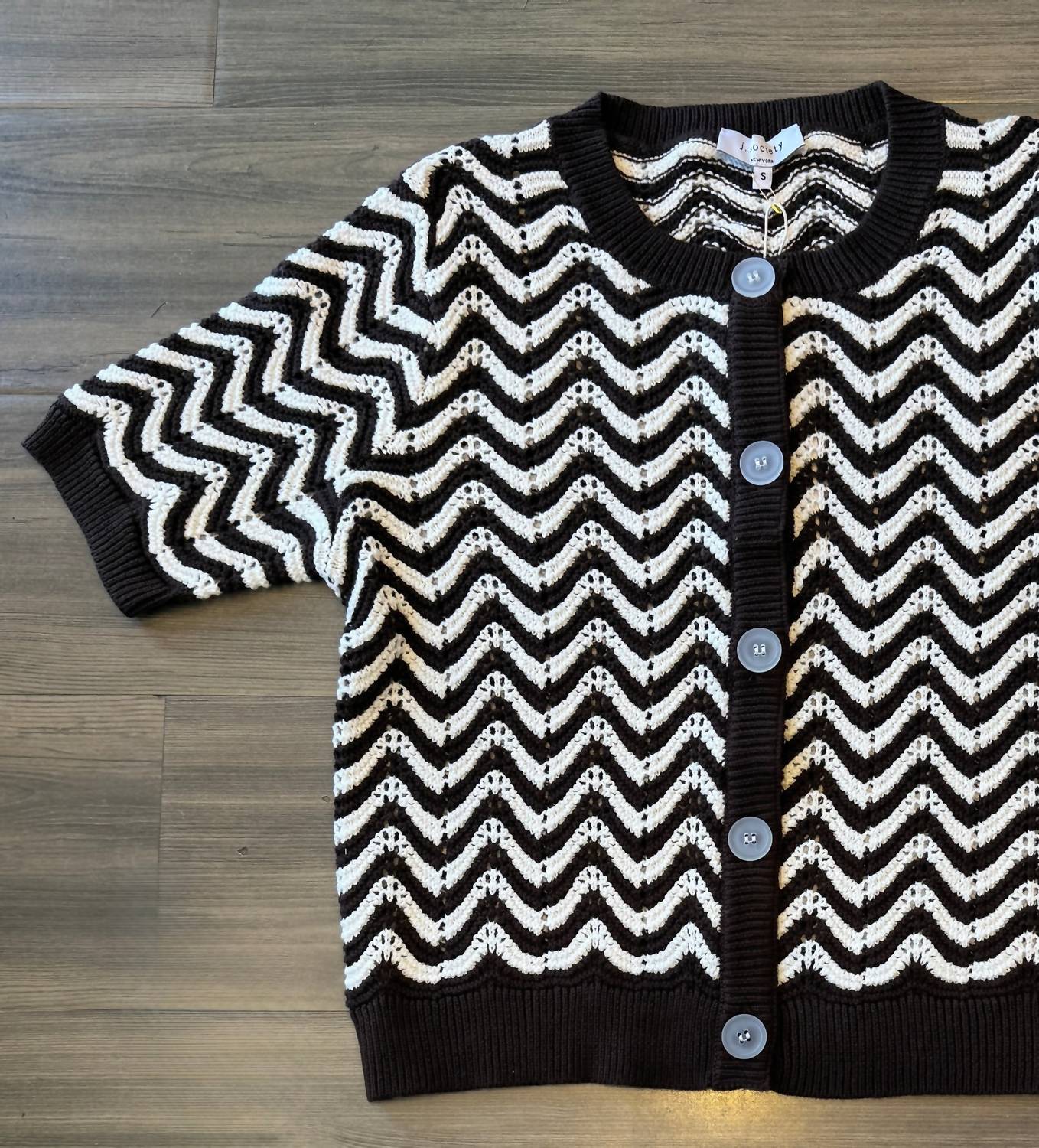J. Society - Women's Chevron Cardigan