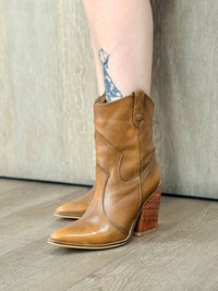 Stivali New York - Women's Chunky Heel Ankle Bootie
