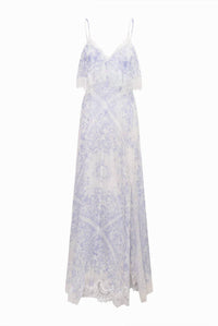 Loveshackfancy - Women's Stelline Sheer Silk Maxi Dress