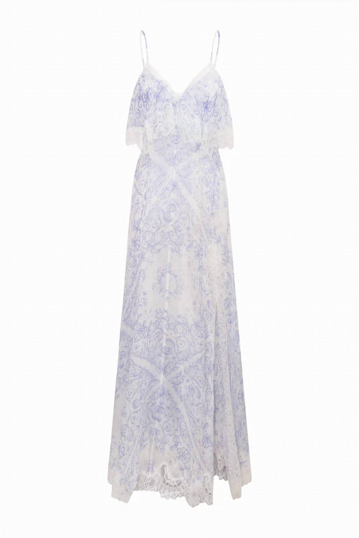 Loveshackfancy - Women's Stelline Sheer Silk Maxi Dress