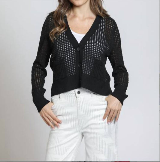 Apny - Open Stitch Cardigan