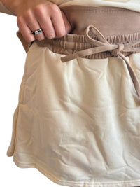 Entro - Ribbed Mini Skirt