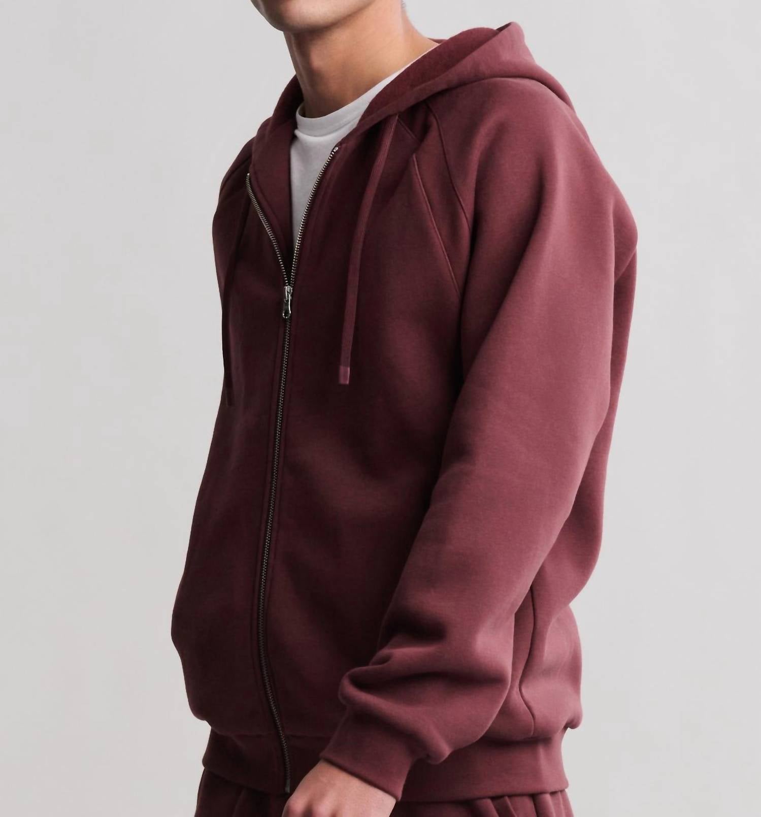 Barefoot Dreams - Men's Fleece Zip up Hoodie