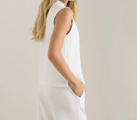Peter Millar - Flora Knit Mock Neck Tank Top