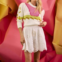 Hunter Bell - Sully Pullover Spring Crochet Sweater