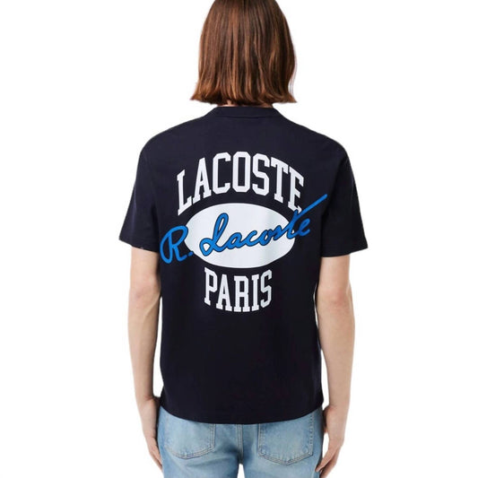 Lacoste - Heritage Print Cotton Tee