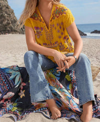 Johnny Was Lafaret Blouse in monserrat - women's blouse - view 4