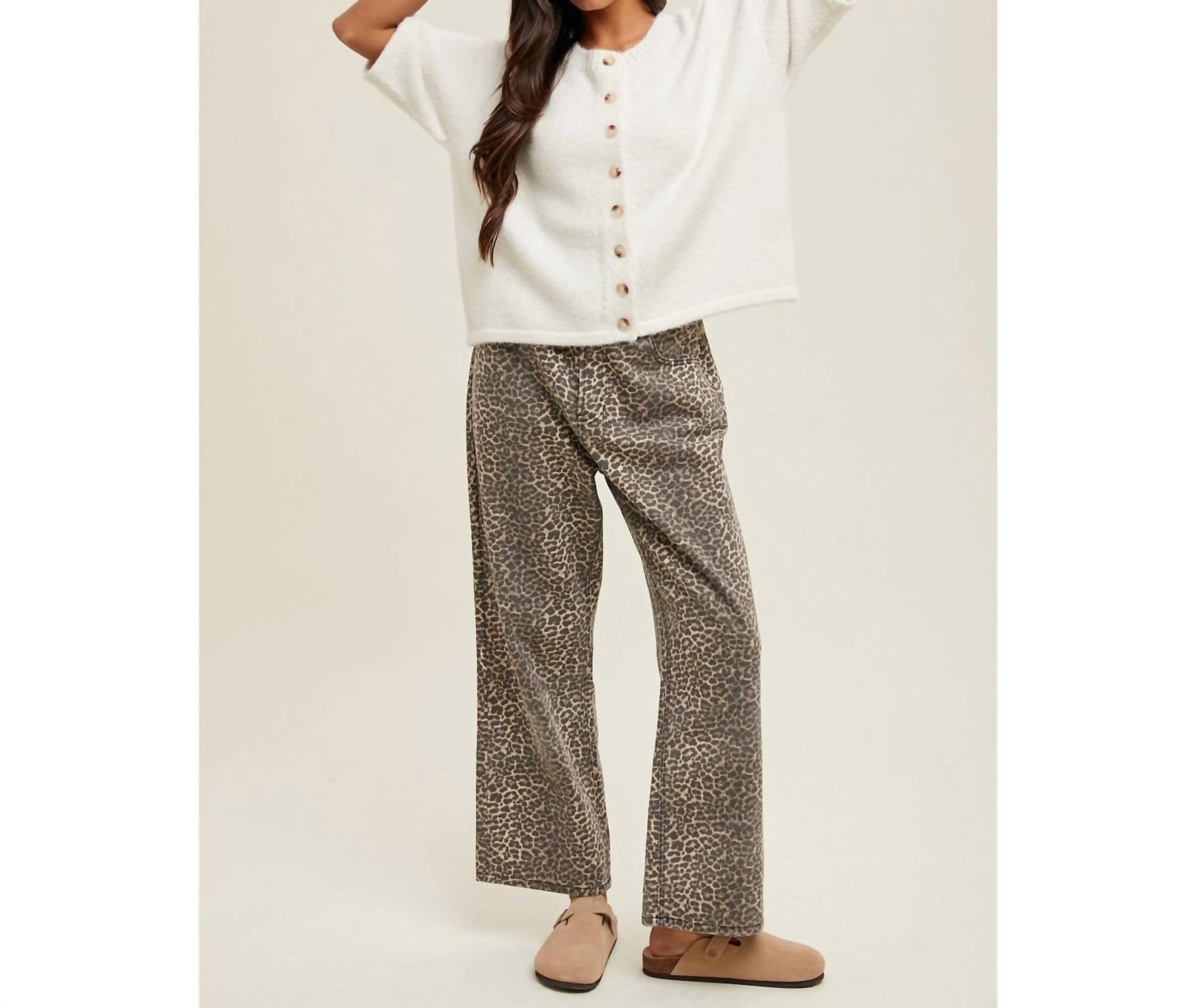 Wishlist - Ayla Leopard Pants