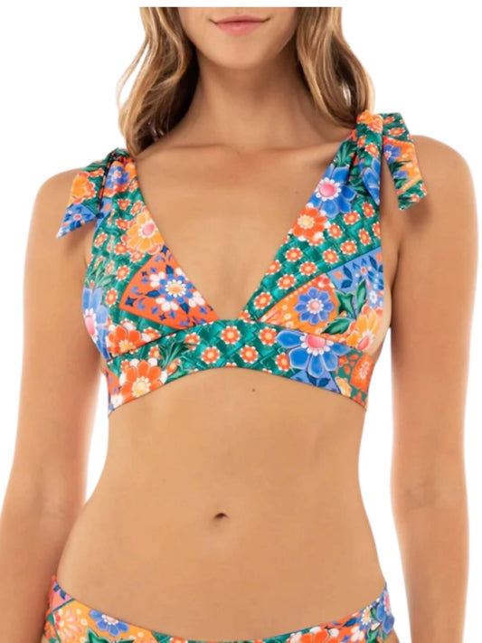 Agua Bendita - Laurie Tile Swim Top