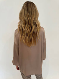 D.Exterior - Puff Sleeve Mini Sequin Top