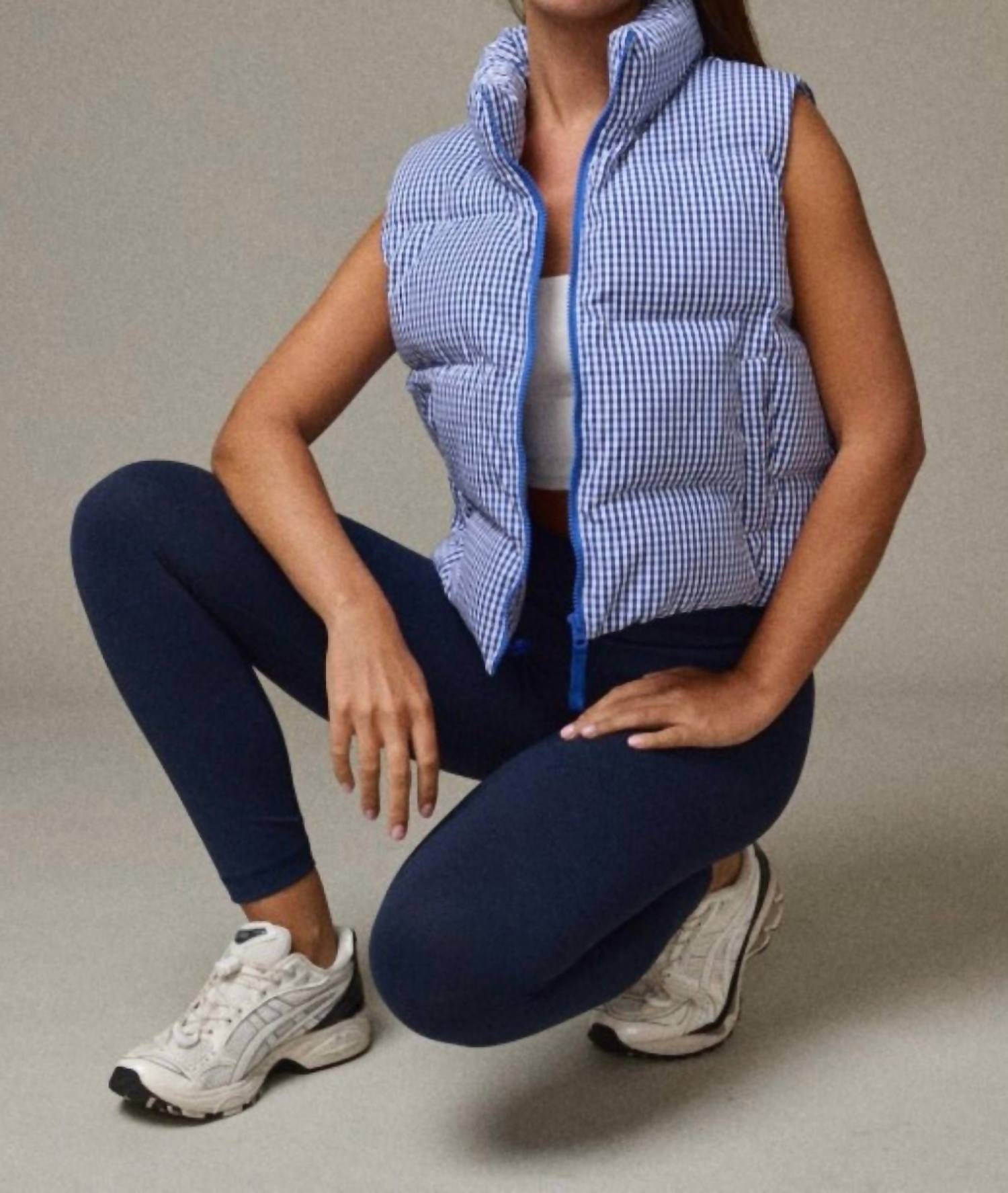 Papermoon - Gingham Puffer Vest