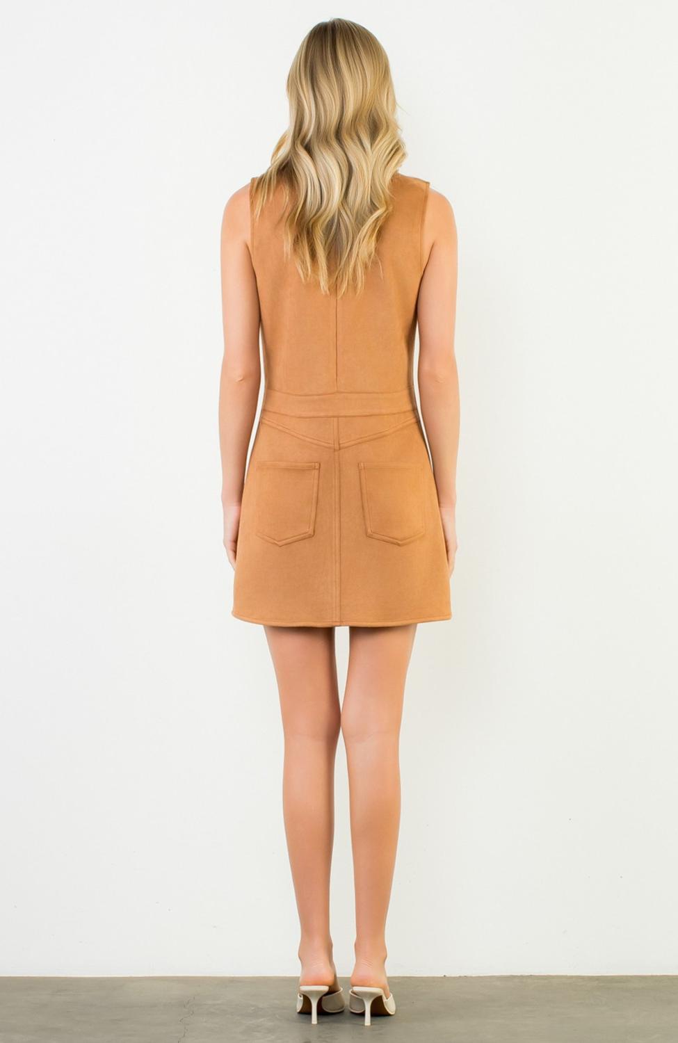 Thml - Sleeveless Suede Dress