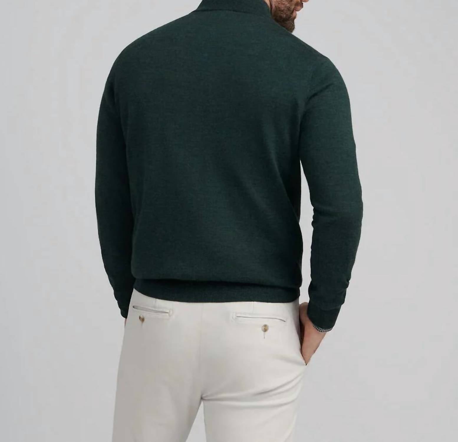 Peter Millar - Autumn Crest Quarter Zip Sweater