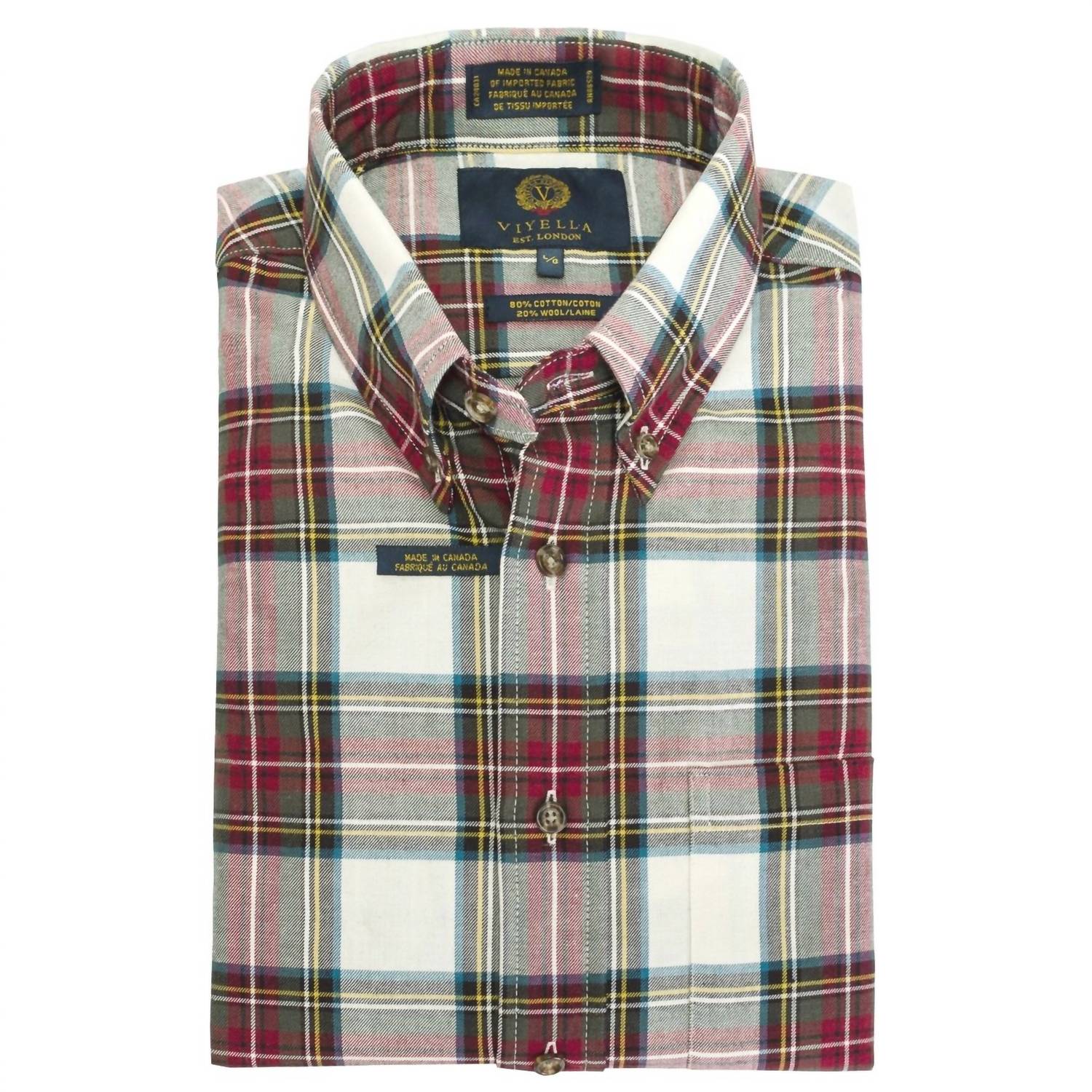 Viyella - Plaid Button Down Shirt