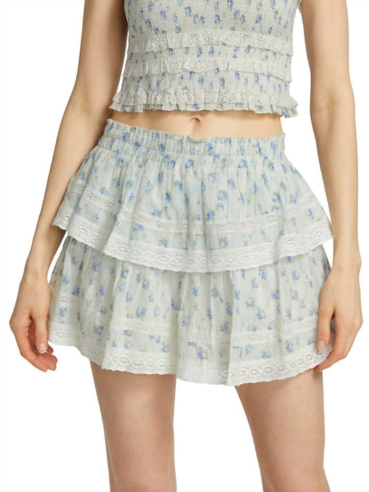 Loveshackfancy - RUFFLE MINI SKIRT