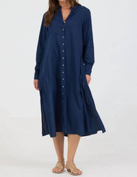 Dear John Denim - Loden Poplin Dress