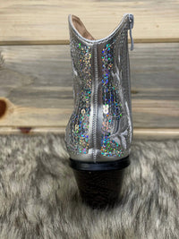 Embroidered Sequins Boots