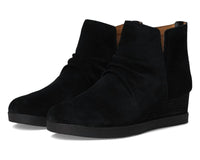 dansko Women's Stephanie Waterproof Suede Bootie in black - women's shoe