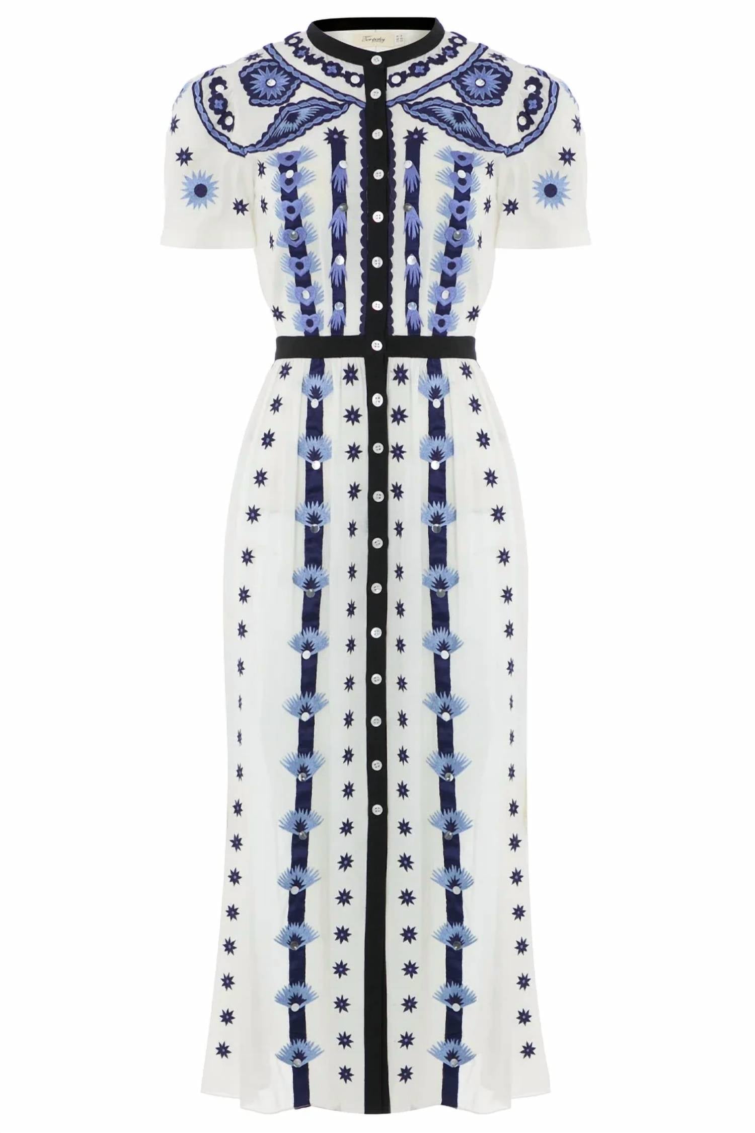 Temperley London - Edith Shirt Midi Dress