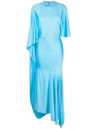 Stella Mccartney - Asymmetric Cape Sleeve Dress