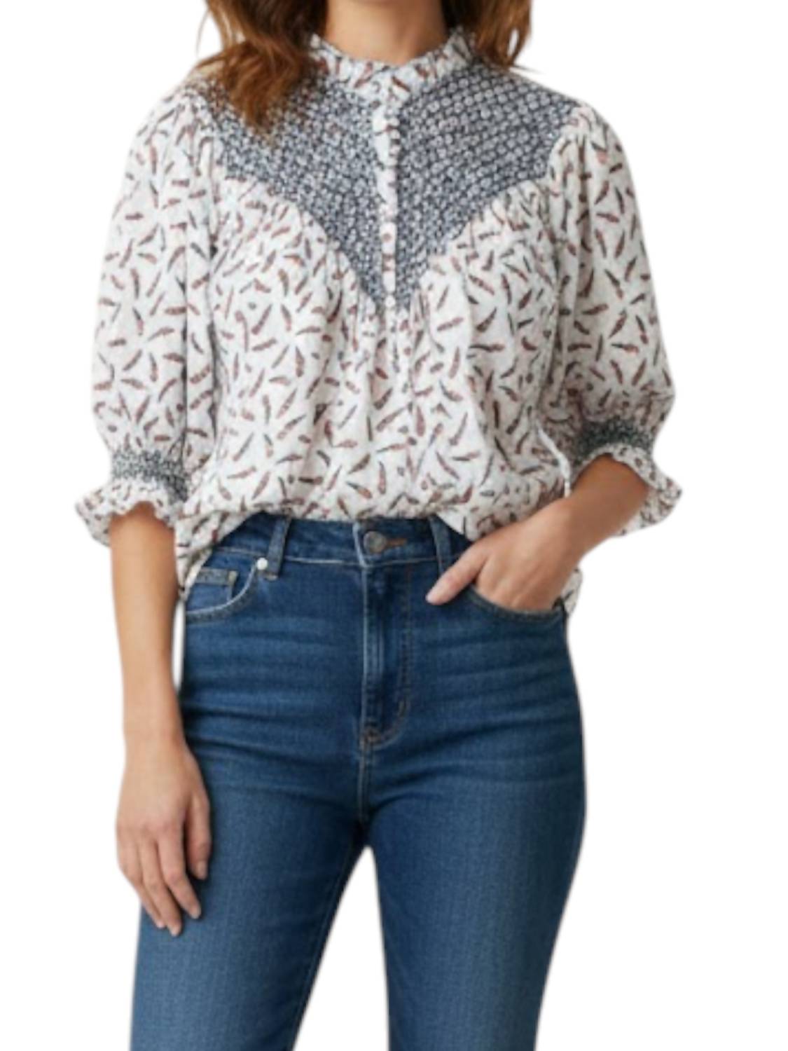 Loretta Caponi - Milva Shirt Blouse