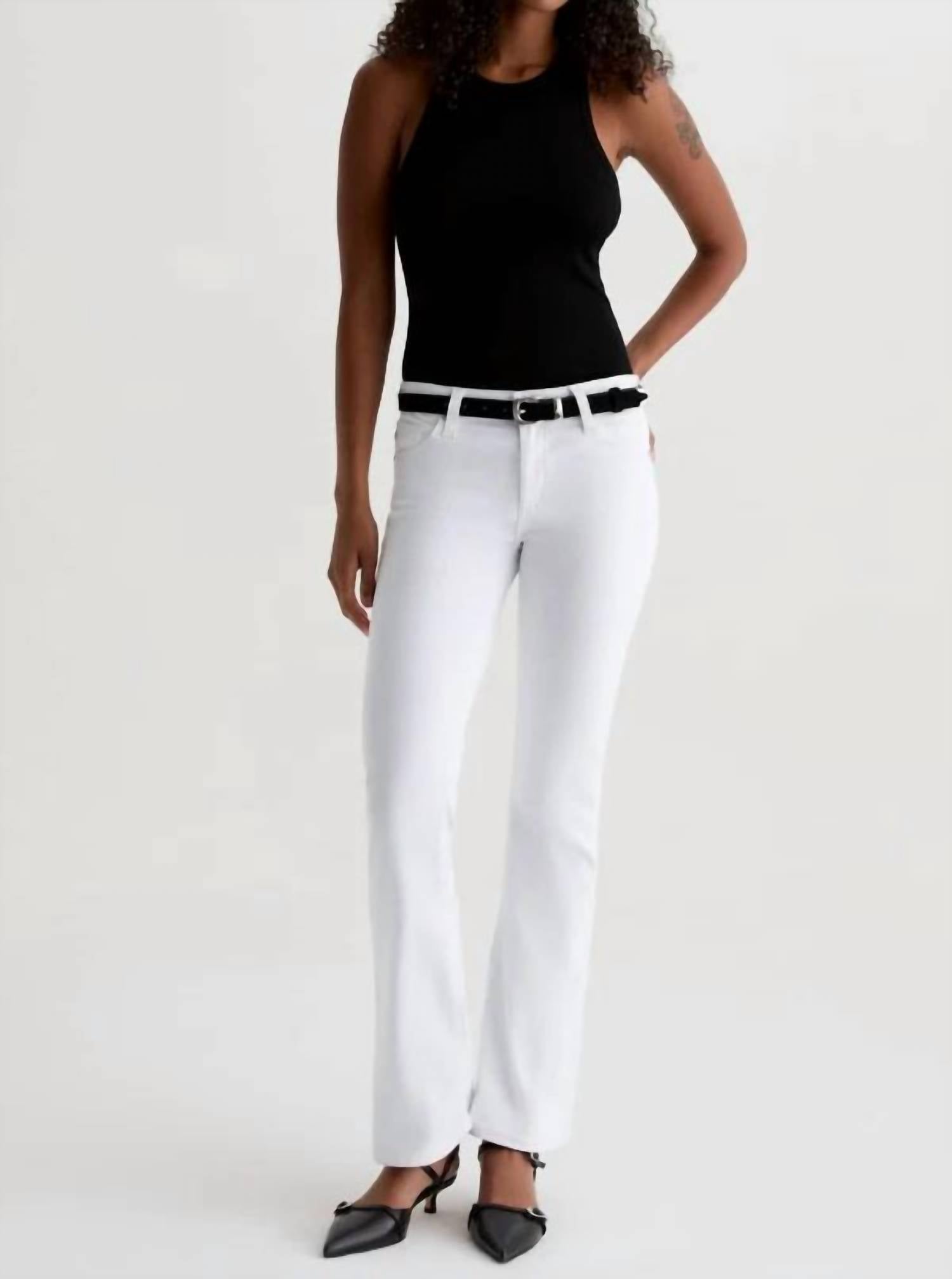 Ag Jeans - Angel Low-rise Bootcut Jeans