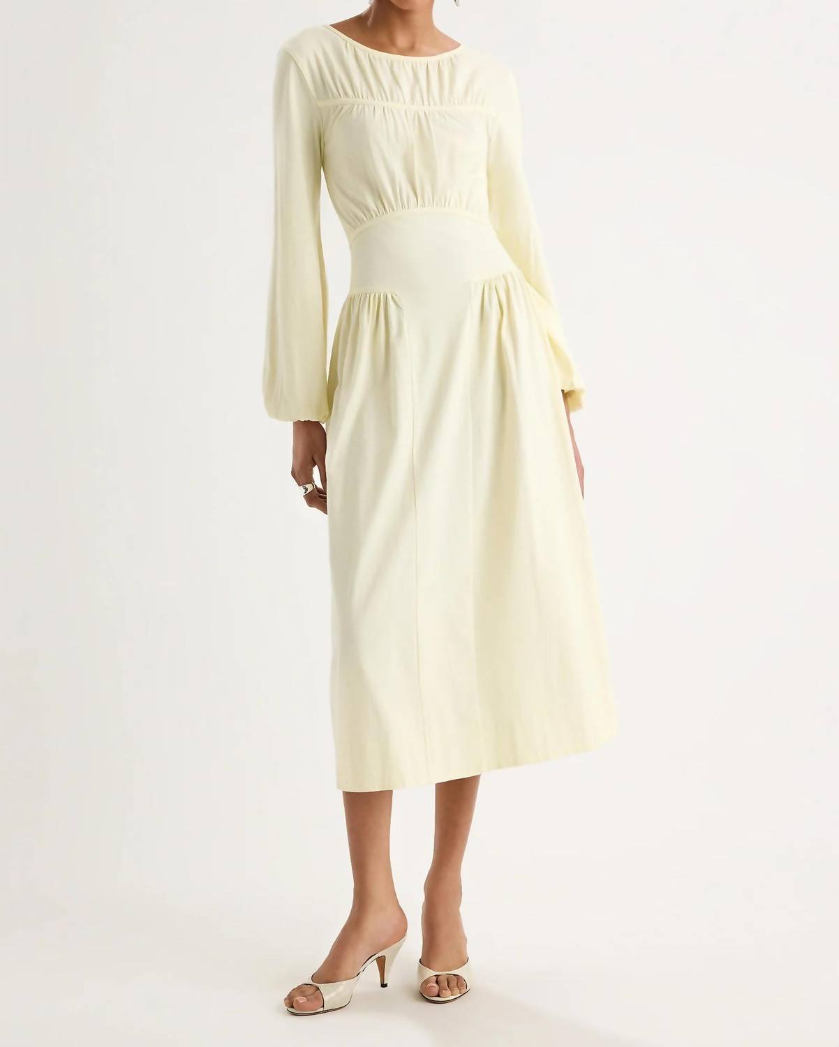 Merlette - Nayeli Long Balloon Sleeve Dress