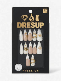 Dresup - Women's Custom Beachy Gal Nails