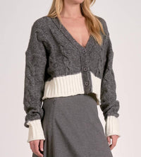 Elan - Button Front Cardigan Sweater