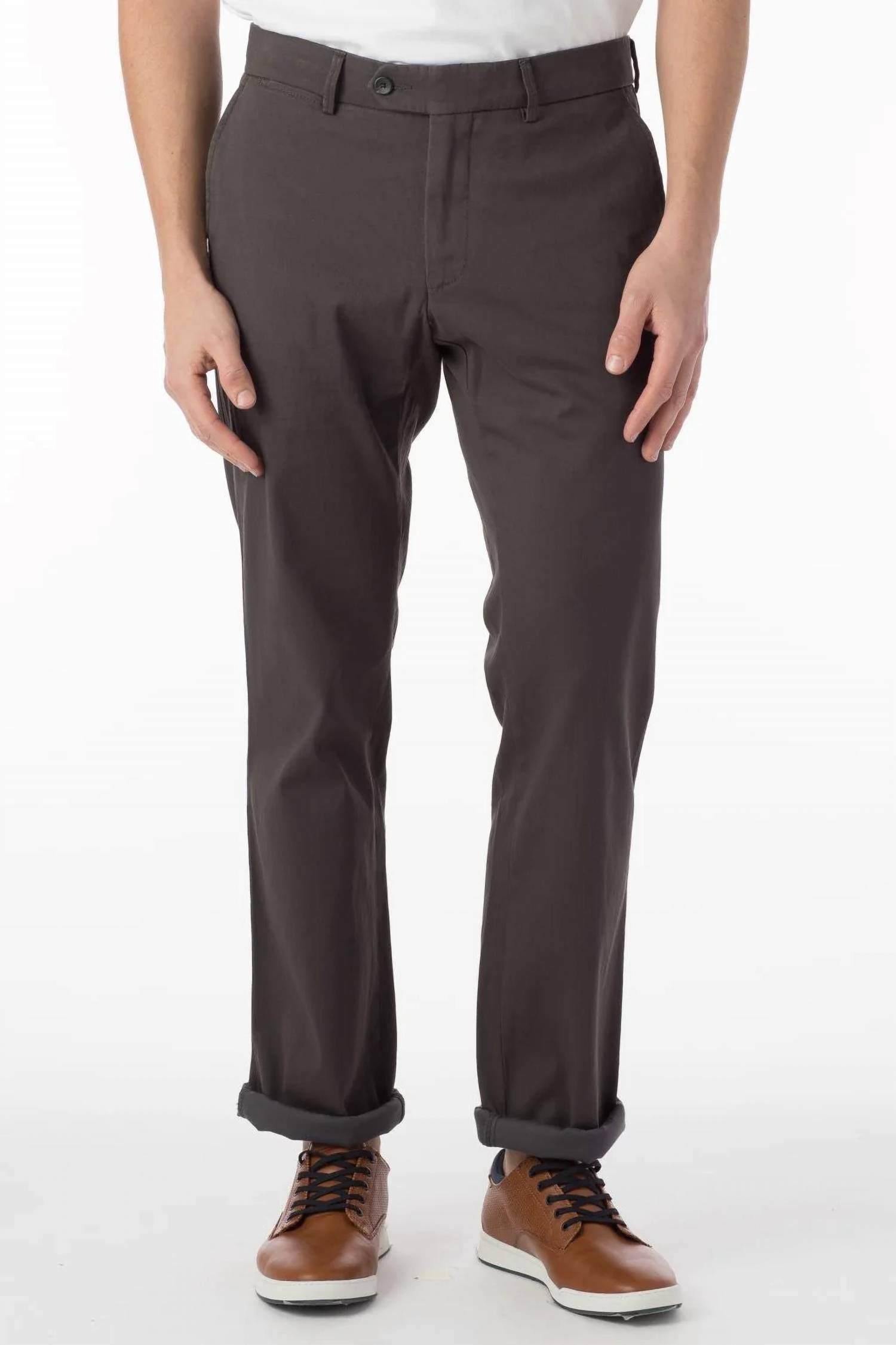 Ballin - Perma Color Pima Twill Khaki Pants - Atwater Modern Fit